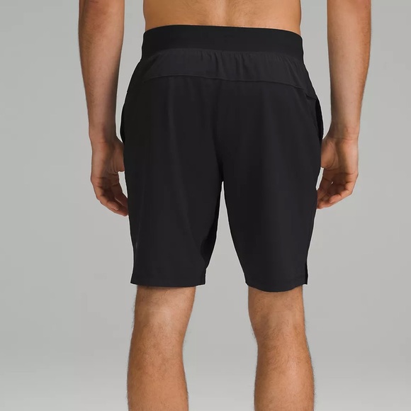 2️⃣for30 Men’s Lululemon T.H.E. 9” True Navy Blue Zippered Running Shorts Lined - Picture 4 of 7